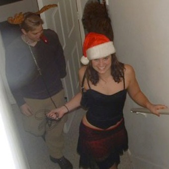 Illustration for article titled Congressional Candidate Krystal Ball's "Sexy Santa" Problem